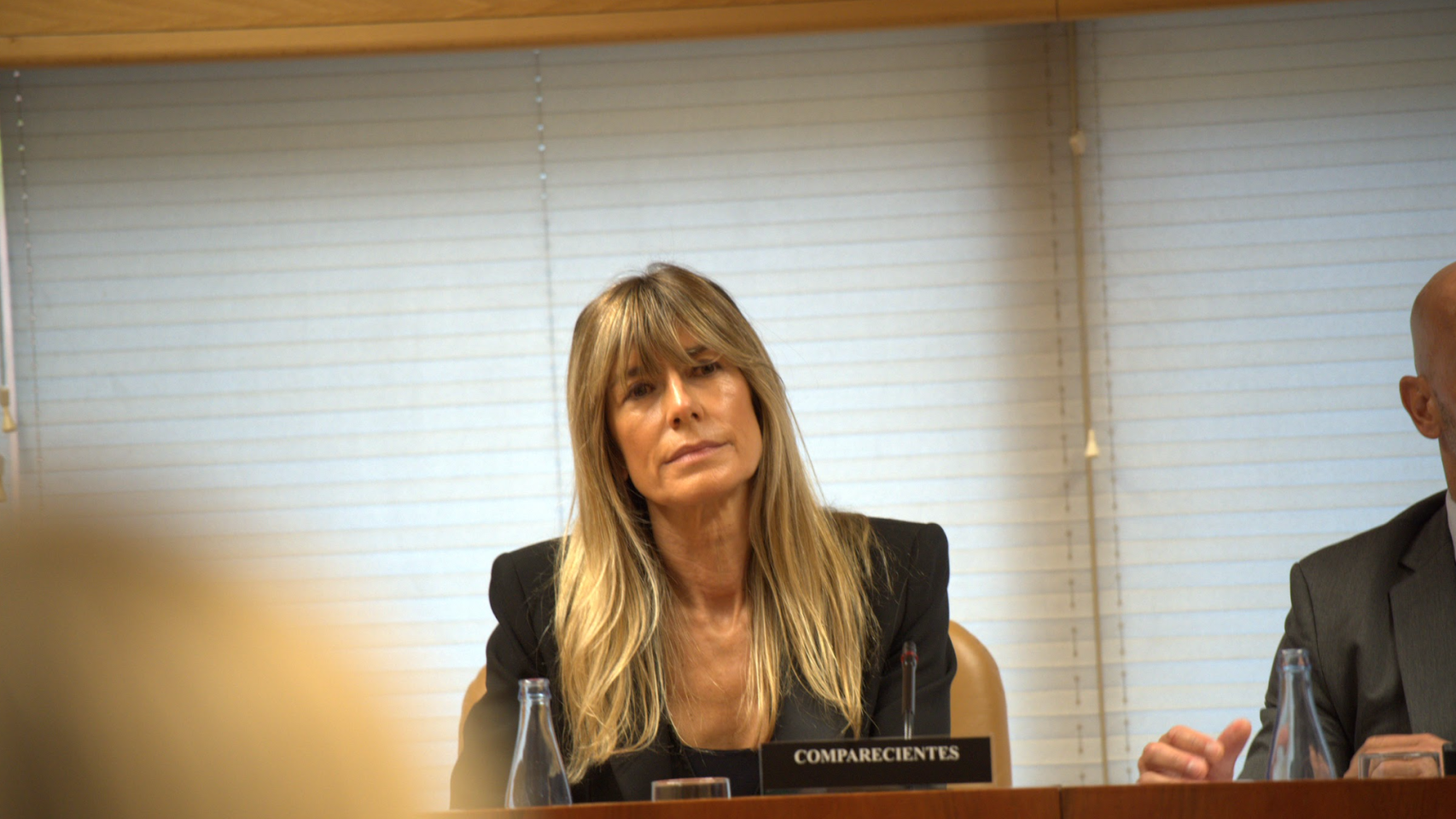 Begoña Gómez, en la comisión de investigación del 'caso Begoña' en la Asamblea de Madrid.