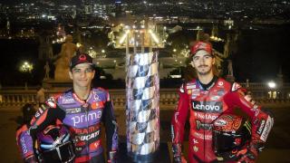 Jorge Martín y Pecco Bagnaia, con el título del Mundial de MotoGP