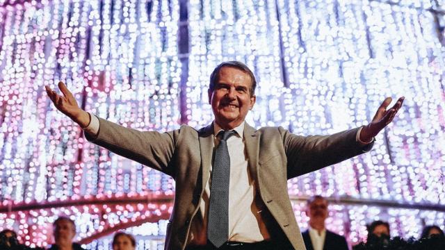 Abel Caballero enciende las luces de Vigo.