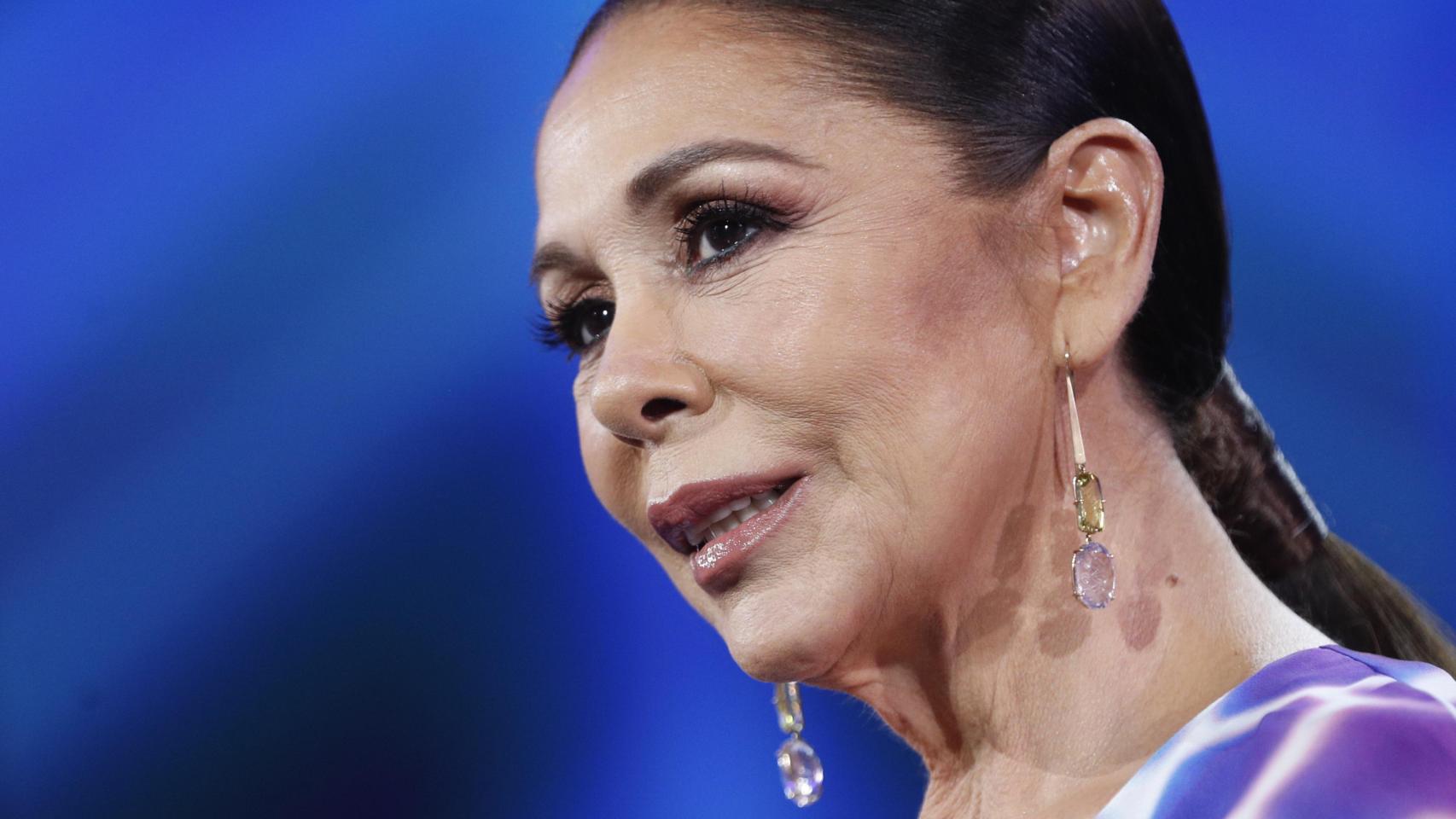 Isabel Pantoja en la presentación de 'Top Star' en 2021.