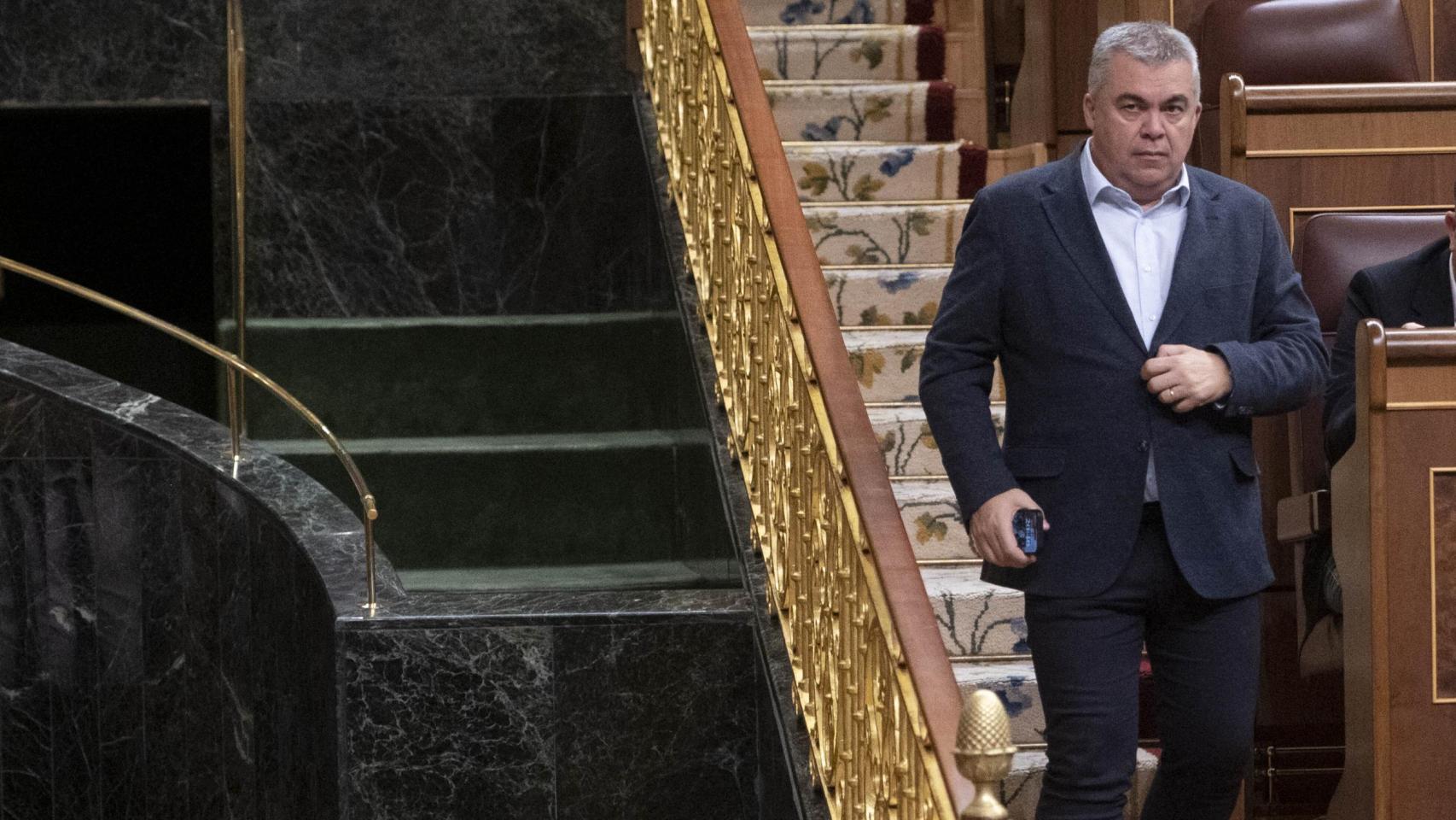 El secretario de Organización del PSOE, Santos Cerdán, el pasado 22 de octubre en el Congreso.