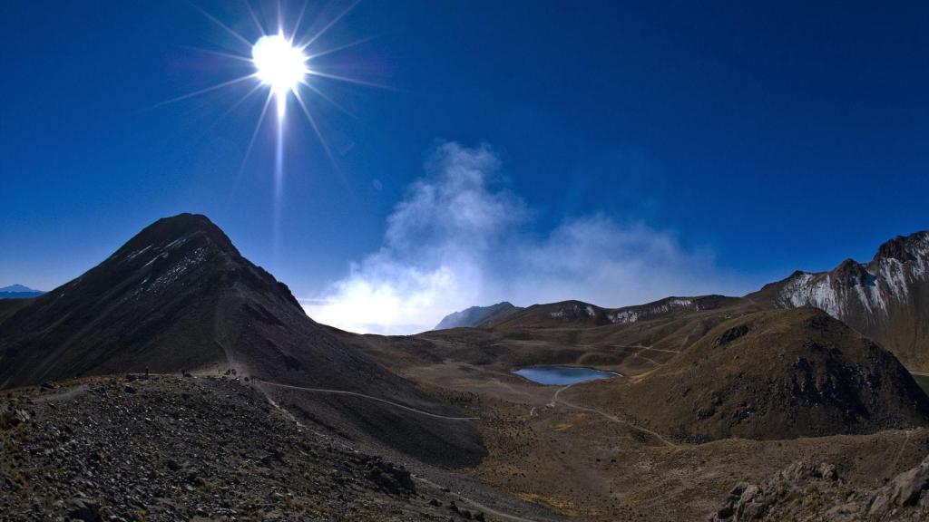 Una de las lagunas del Nevado de Toluca.