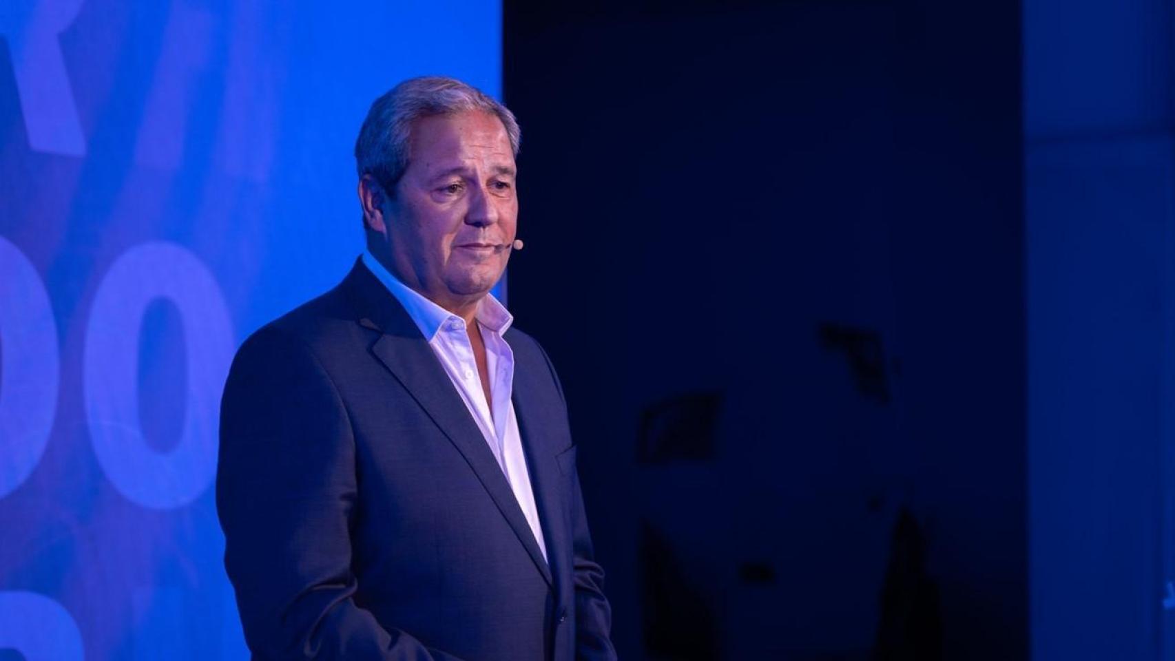 Constantino Fernández Pico. presidente de Altia, durante el evento de celebración de los 30 años de la consultora.