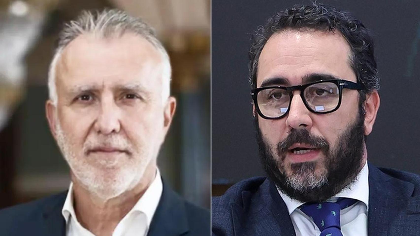 Ángel Víctor Torres y Víctor de Aldama.