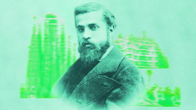 Antoni Gaudí. Diseño: Rubén Vique