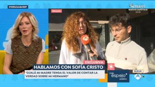 Sofía Cristo en 'Espejo Público' este martes.
