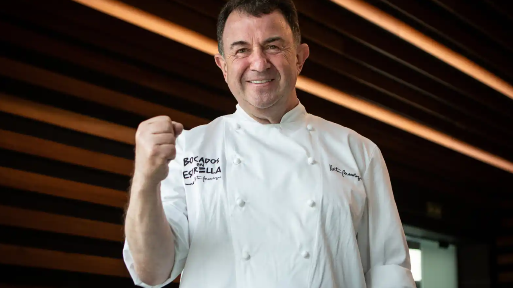 El cocinero Martín Berasategui.