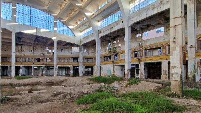 Así estaba el Mercado de la Puerta de la Carne en diciembre de 2024.