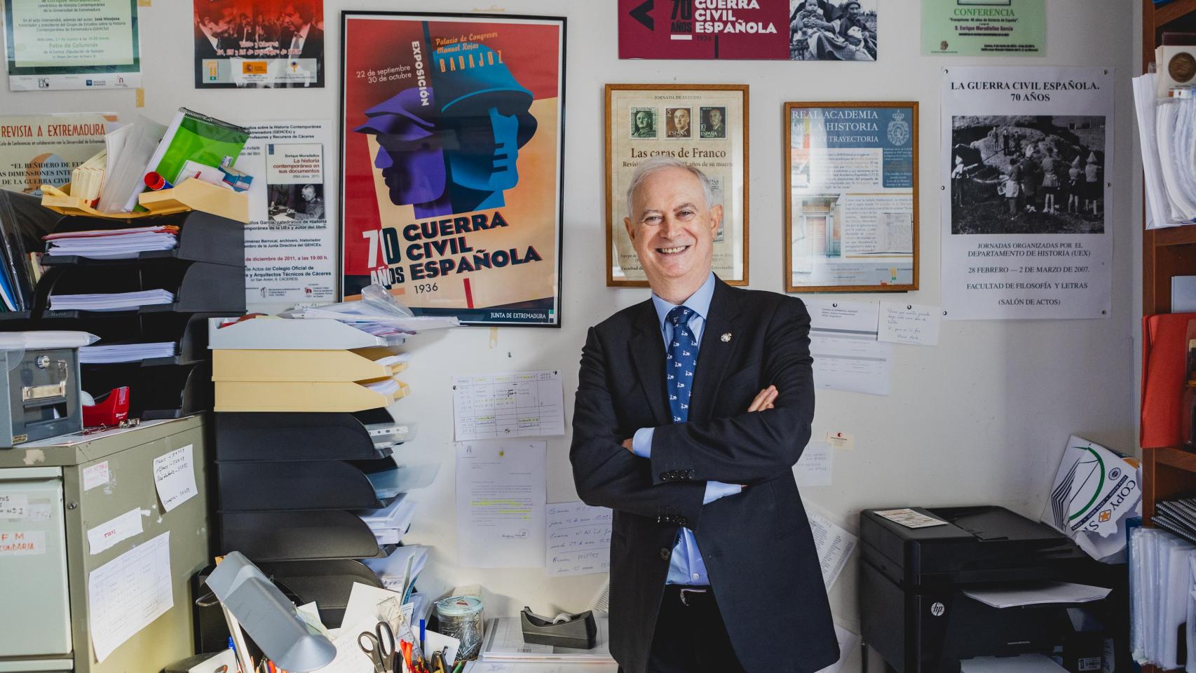 Enrique Moradiellos, catedrático de Historia Contemporánea de la Universidad de Extremadura.