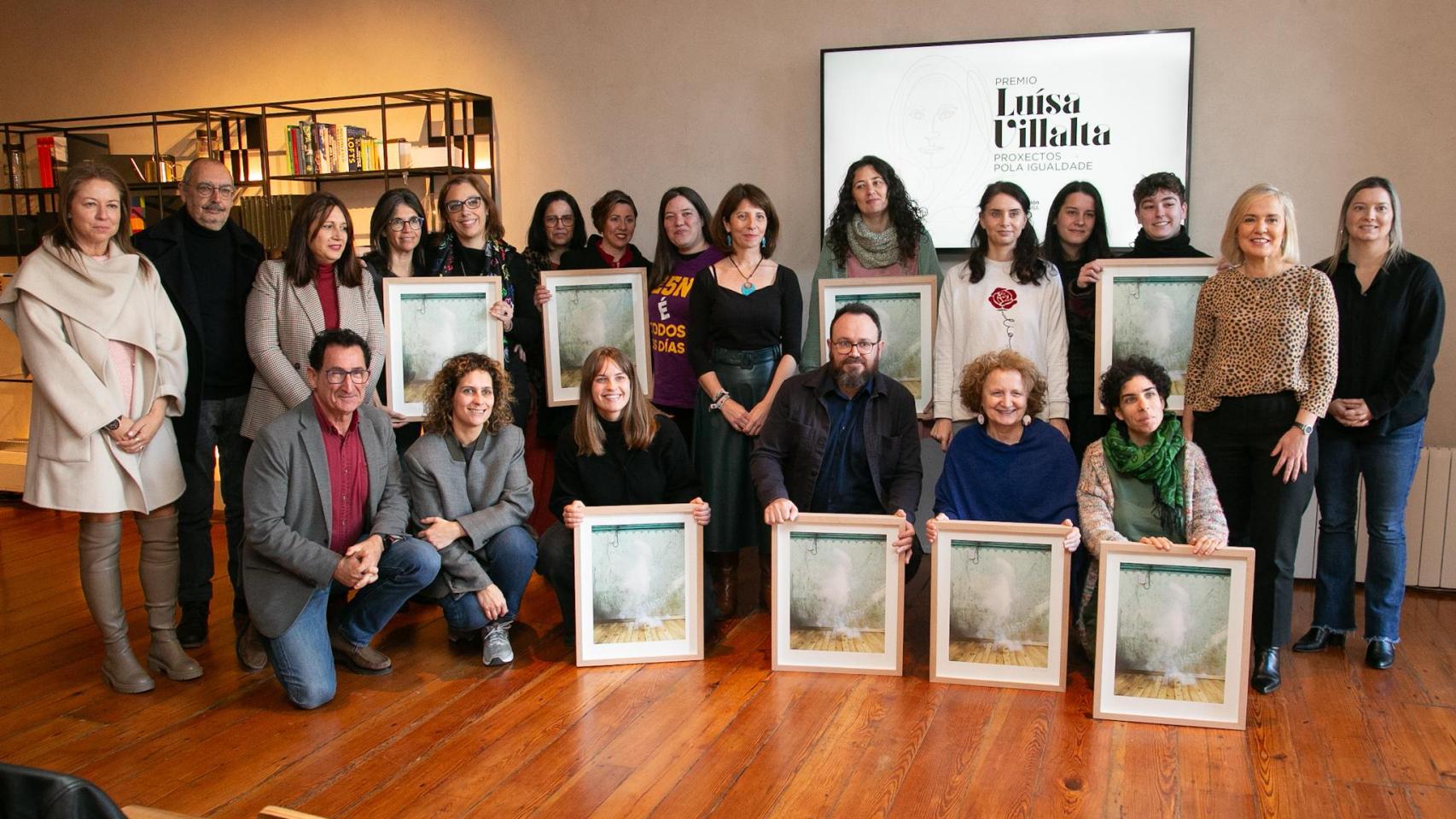 Imagen de la entrega los Premios Luisa Villalta a proyectos de igualdad del pasado año.