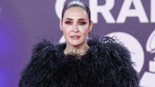 Vicky Martín Berrocal confía en este abrigo de borrego para desafiar las bajas temperaturas