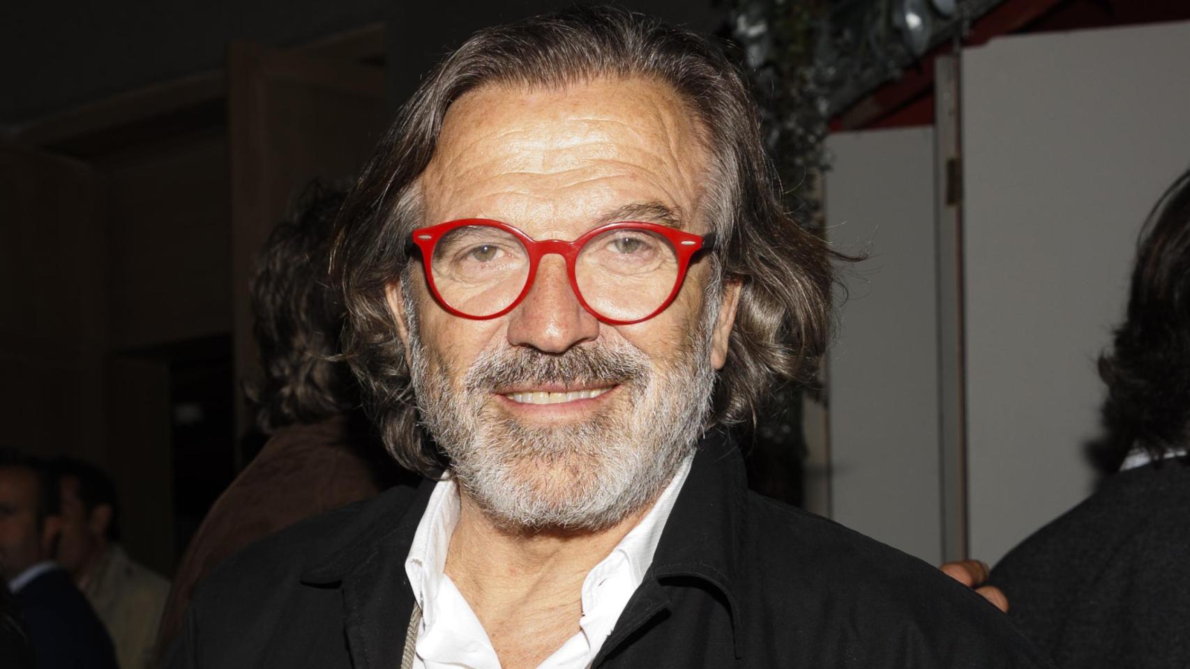 El presentador Pepe Navarro en un acto público en Madrid, en abril de 2022.