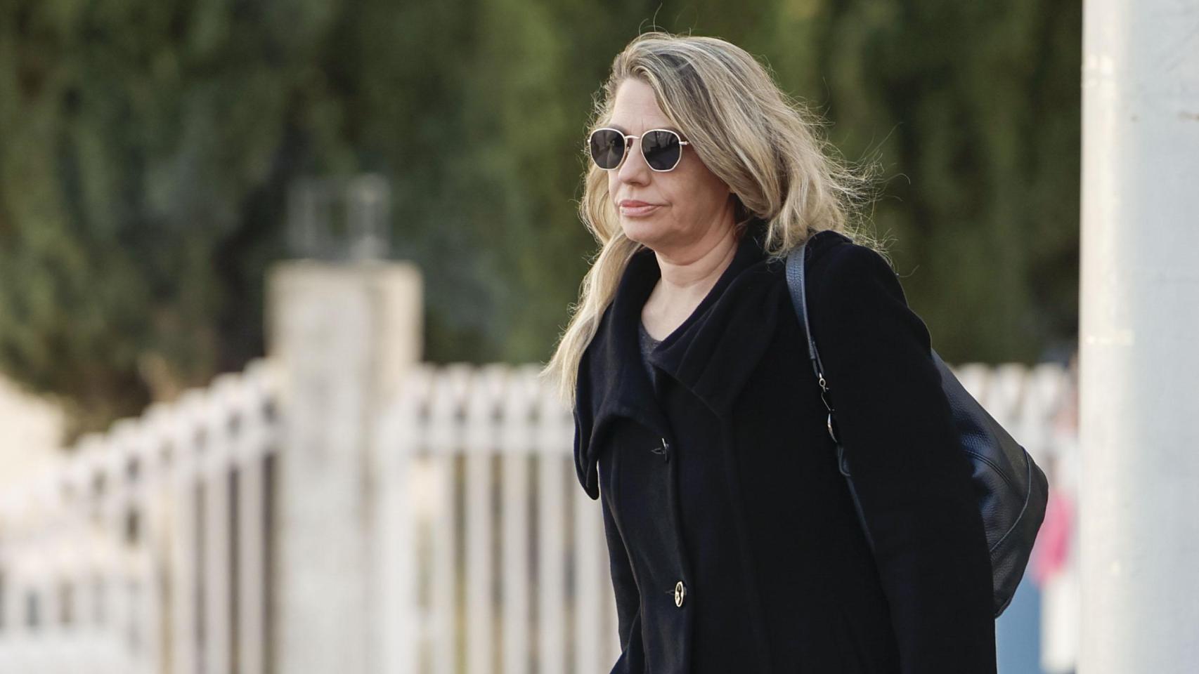 La asesora de Moncloa, Cristina Álvarez a su salida de los juzgados de Plaza Castilla el pasado 20 de diciembre./