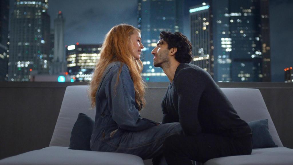 Blake Lively y Justin Baldoni en una escena de la película 'Romper el círculo'.