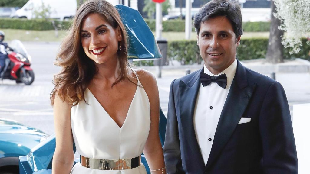 Fran Rivera y Lourdes Montes en un acto público.