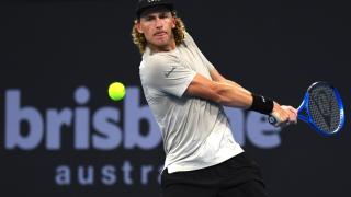 Max Purcell, durante el Open de Australia 2024