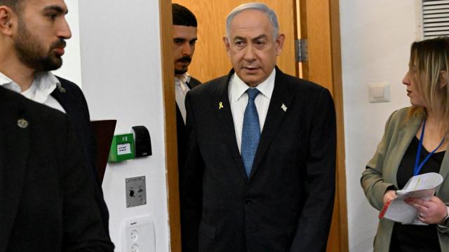 El primer ministro israelí, Benjamin Netanyahu, en su última imagen pública el pasado 23 de diciembre.