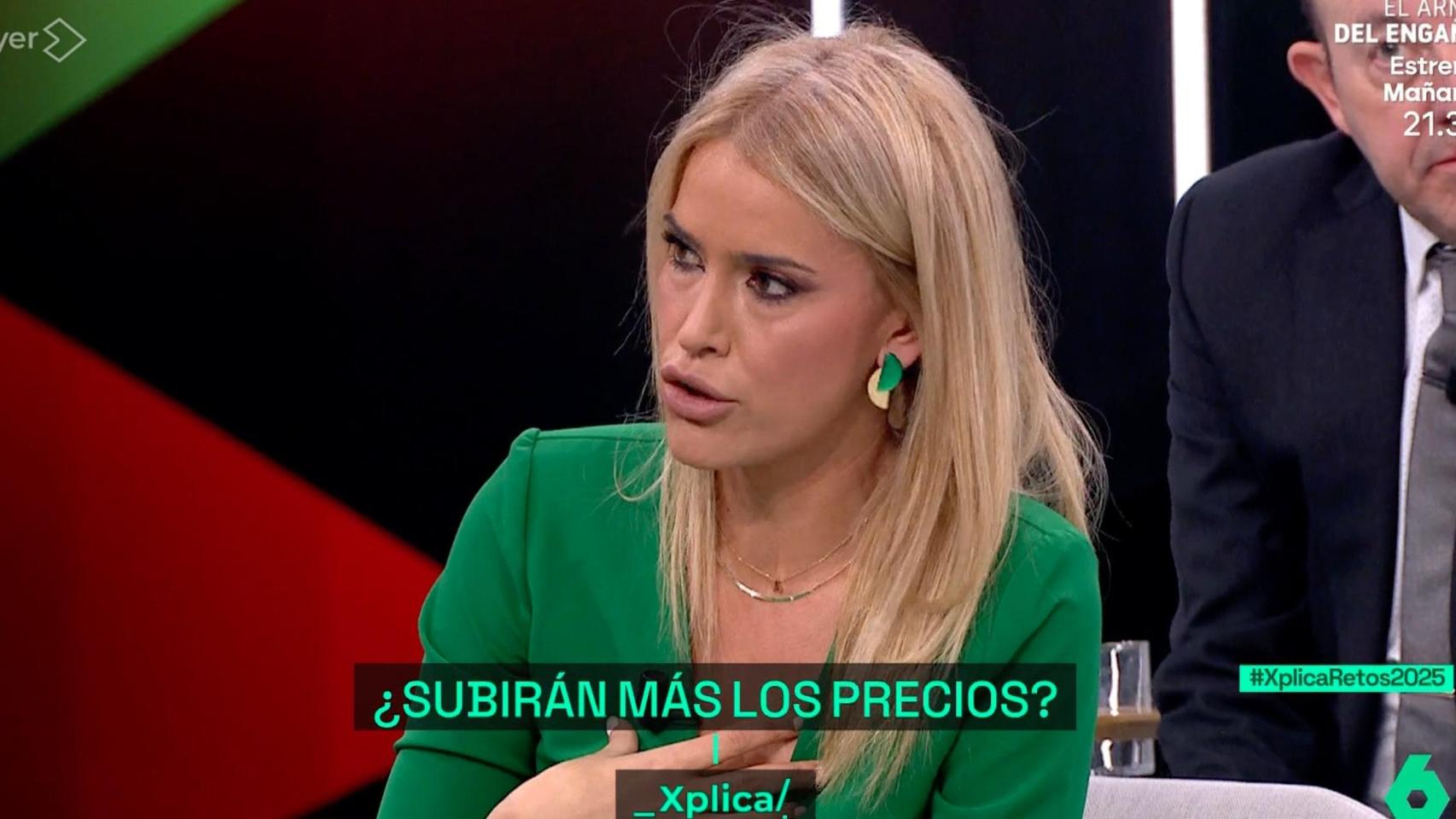 Afra Blanco en 'laSexta Xplica'.