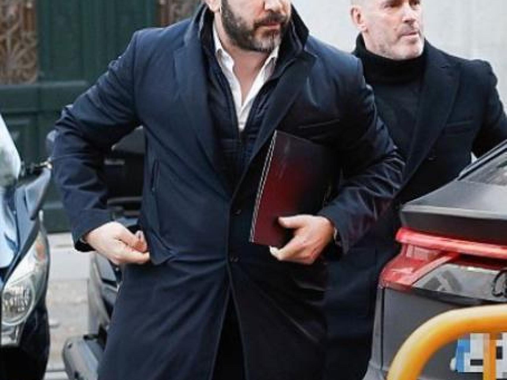 El empresario Víctor de Aldama, a su llegada al Tribunal Supremo el pasado 16 de diciembre./