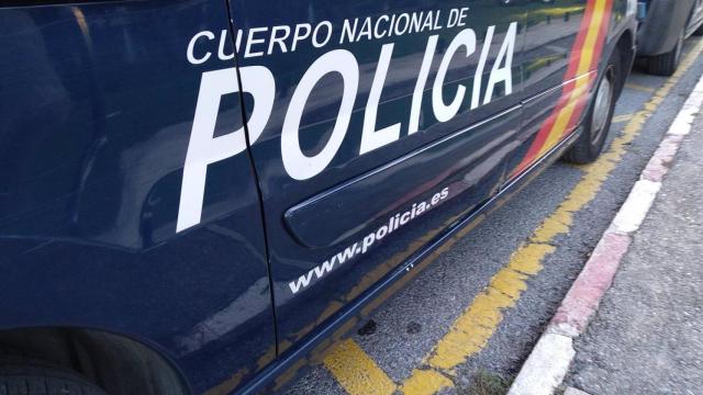 Un vehículo de la Policía Nacional
