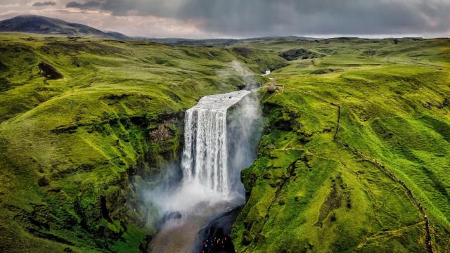 Skógarfoss, en Islandia.