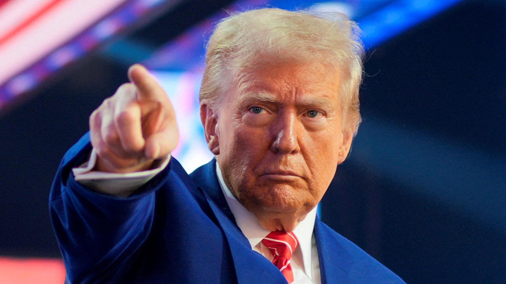 El presidente electo de Estados Unidos, Trump, asiste a un evento en Arizona.