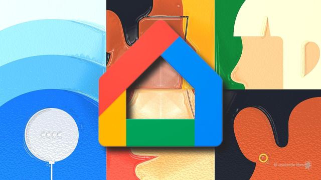 Fotomontaje de Google Home