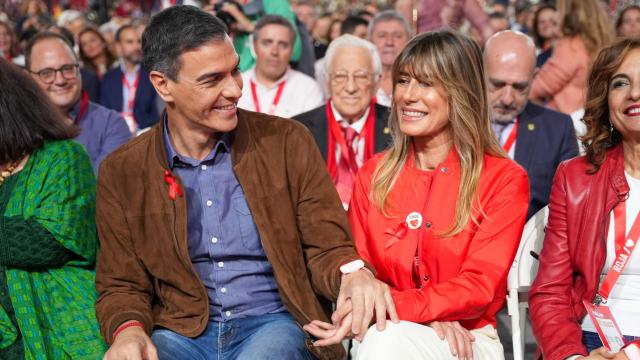 El Presidente del Gobierno, Pedro Sánchez, y su esposa Begoña Gómez en una imagen de archivo.