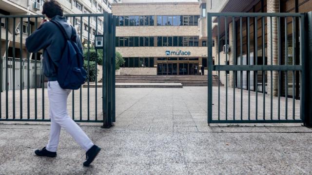 Un edificio de Muface, en Madrid.