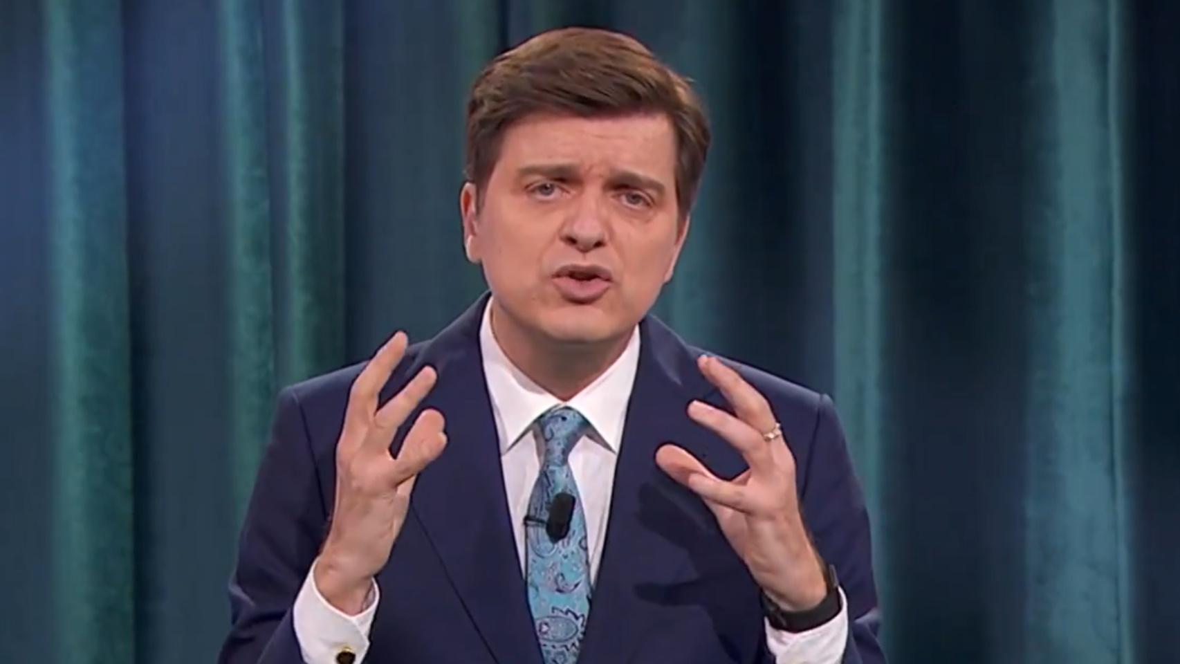 Marc Giró durante su monólogo inicial en 'Late Xou'.