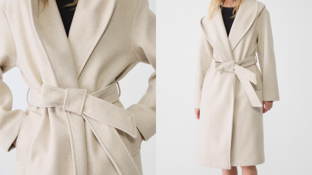 Abrigo de Stradivarius.