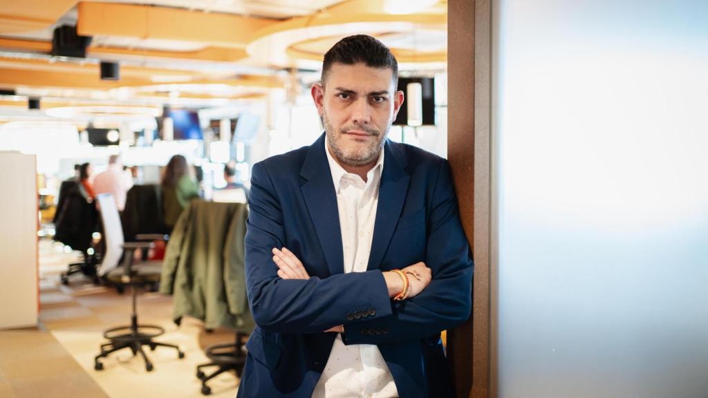 Jorge Calabrés, subdirector de investigación, en la redacción de EL ESPAÑOL.