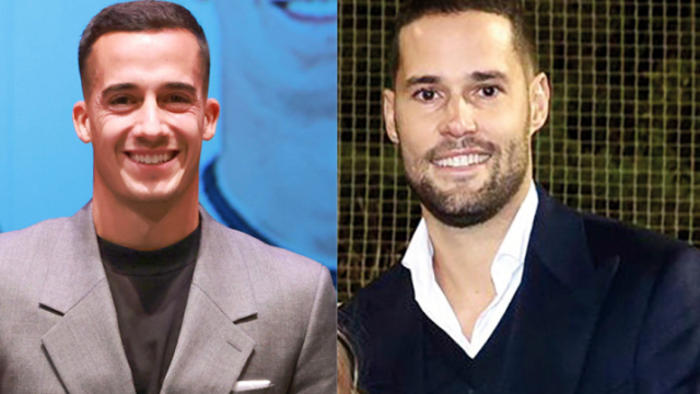 Lucas Vázquez y Mario Suárez
