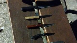 La tenencia de armas blancas se dispara en Málaga: 1.120 expedientes en ocho meses, el 71% de las del pasado año