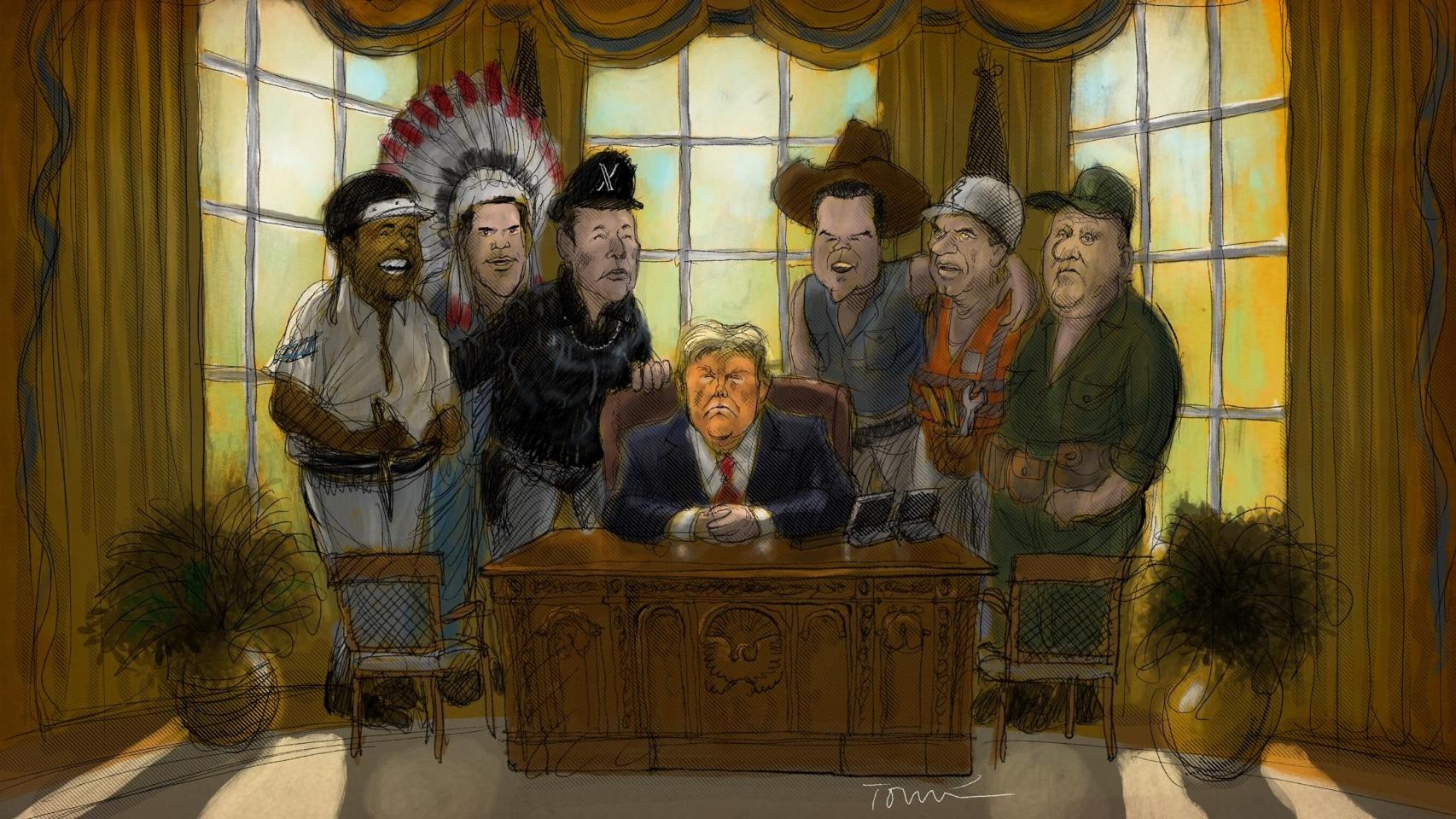 Donald Trump vuelve a la Casa Blanca.