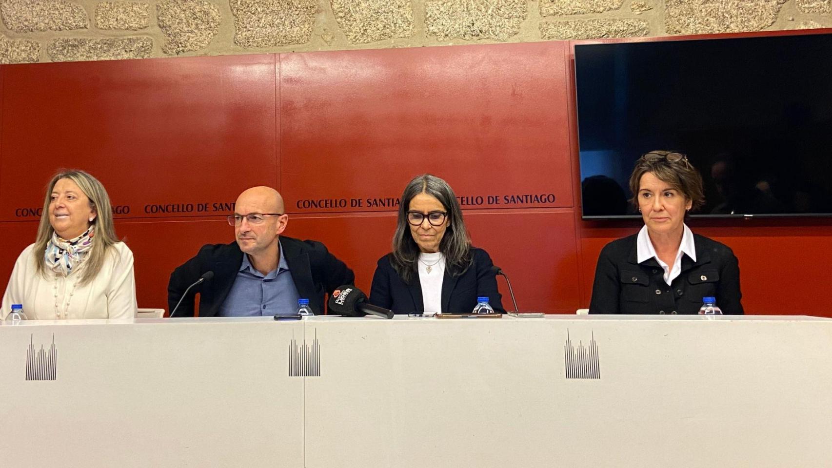 Parte de los concejales no adscritos.