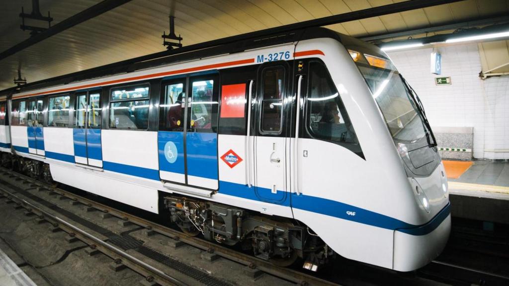 El metro de Madrid reforzado casi un 70%.