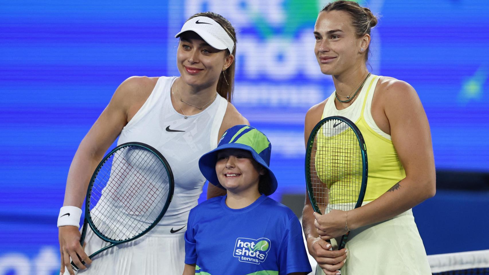 Badosa y Sabalenka, en la semifinal del Open de Australia.