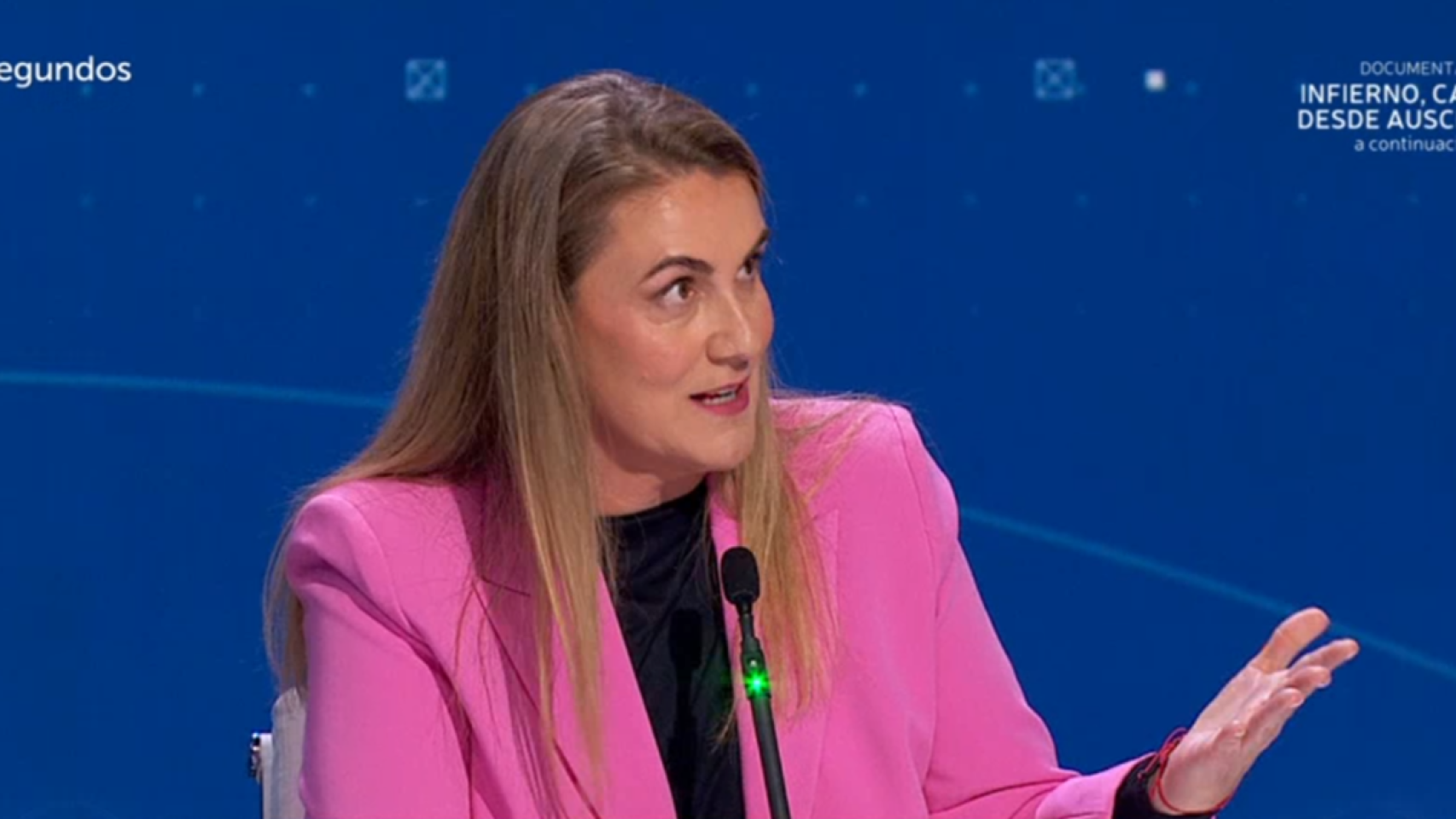 Carlota Corredera, colaboradora de '59 segundos'.