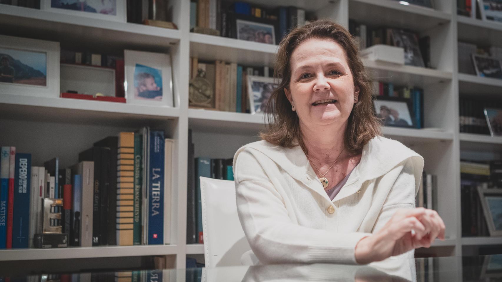 Montserrat Gomendio, secretaria de Estado de Educación entre 2012 y 2015, en una entrevista con EL ESPAÑOL.