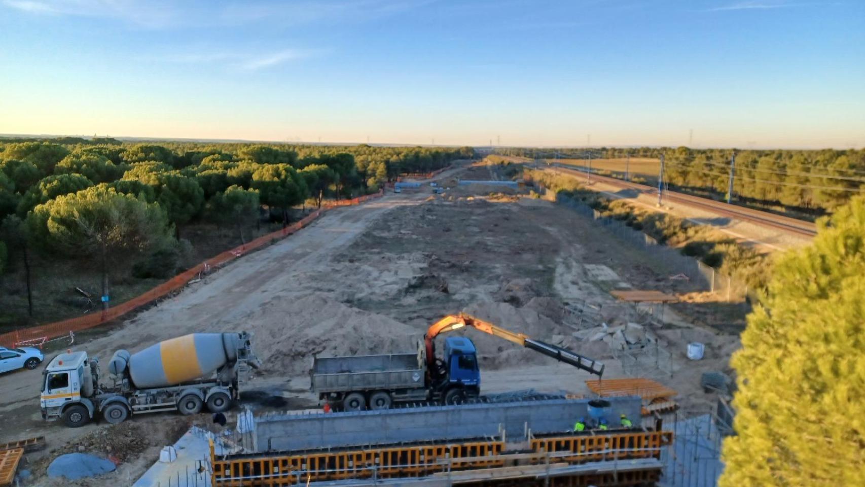 Las obras de la U de Olmedo.