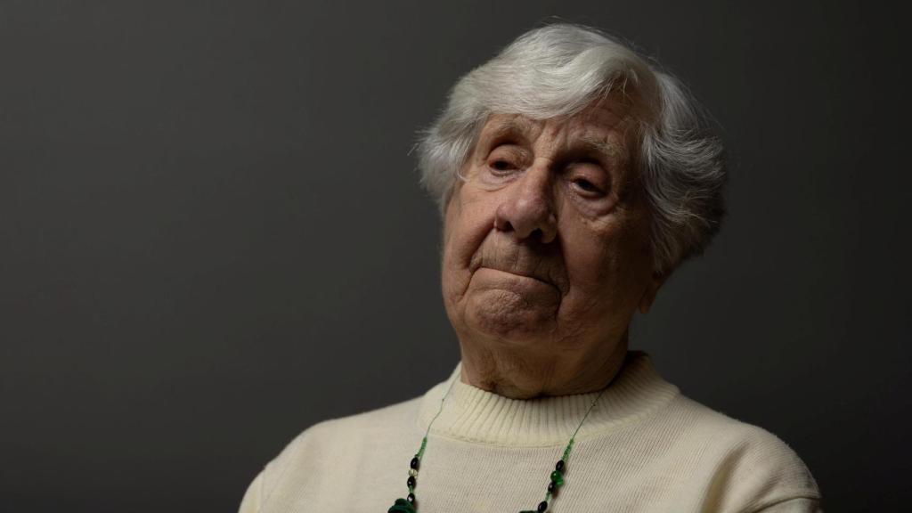 Auschwitz-Birkenau survivor Janina Iwanska, 94 years old.