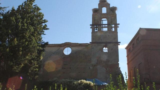 El convento de San Francisco en el municipio palentino de Carrión de los Condes