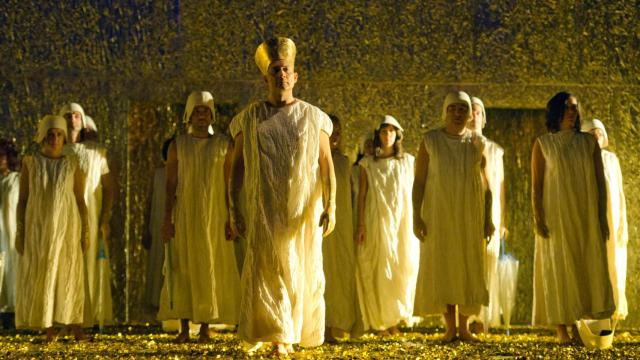 Un momento de 'La corte de Faraón' de Emilio Sagi. Foto: Daniel Alonso / CDT