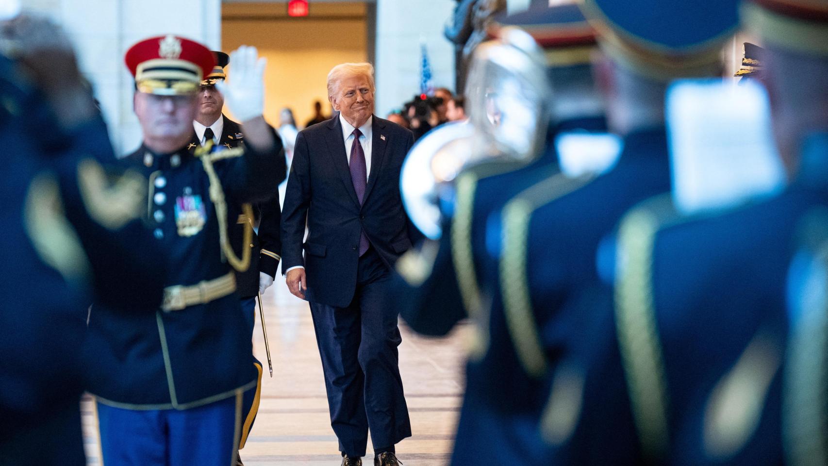 Ceremonia de inauguración del segundo mandato presidencial de Trump.
