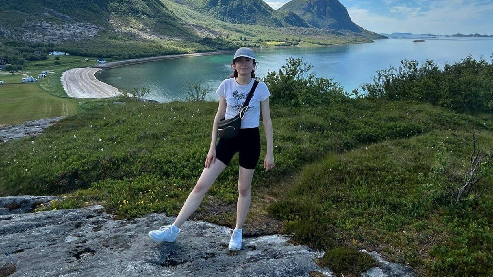 Mónica Miguel, enfermera zaragozana en Noruega