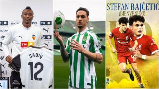 Sadiq, Antony y Bajcetic, de izquierda a derecha