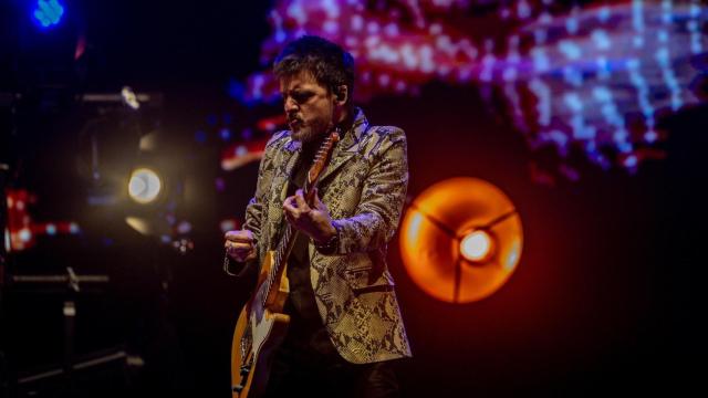 Coque Malla en su concierto en el Madrid Arena este viernes.