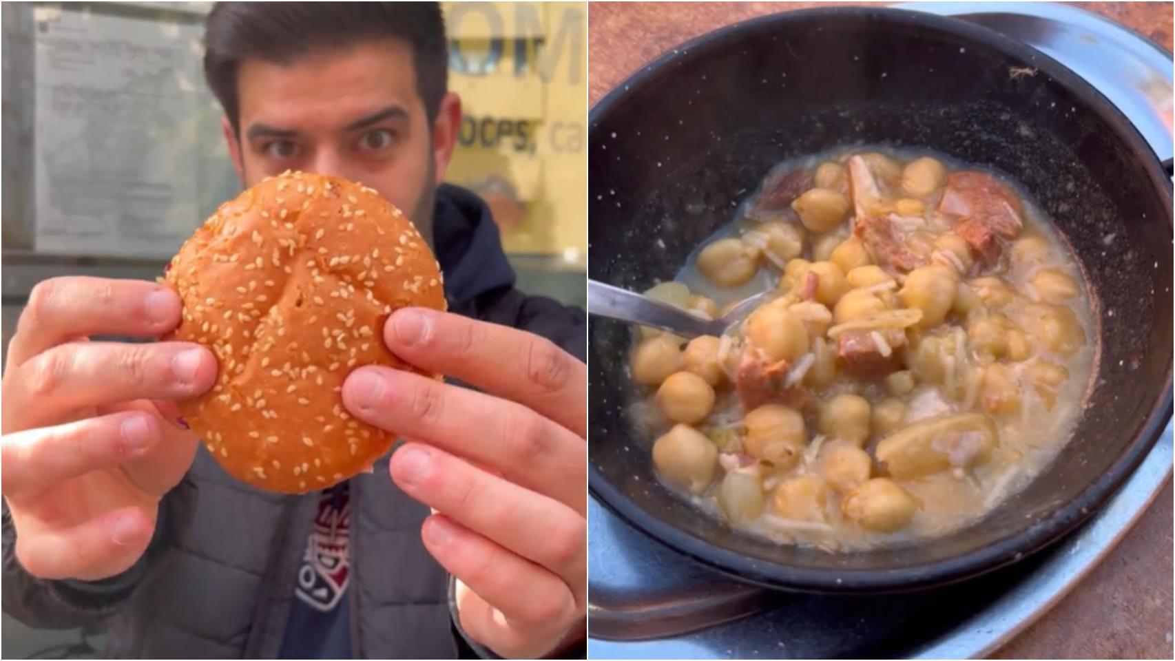 Tapas del bar el Mesón Gracy Abanades.