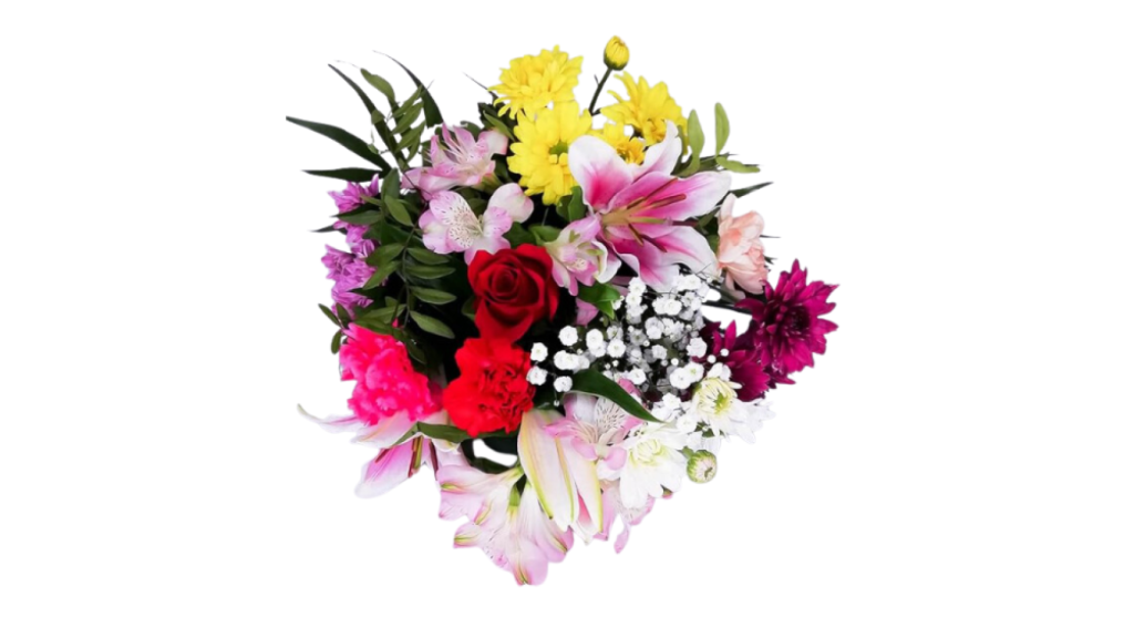 Ramo de flores frescas